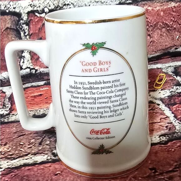 Vintage Coca-Cola coffee Mug / cup - Picture 2 of 4